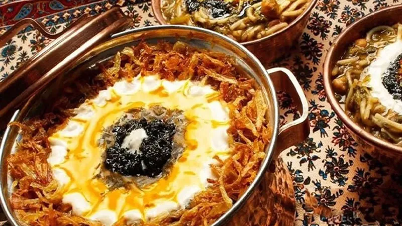 آش عباسی کرمانشاه