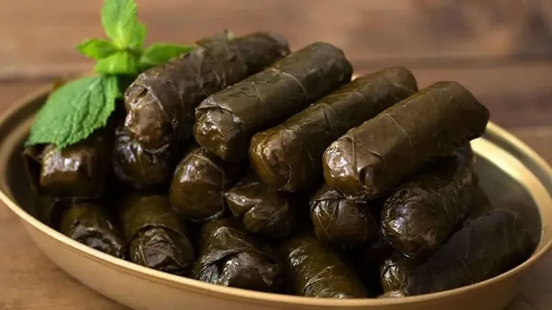 دلمه برگه مو