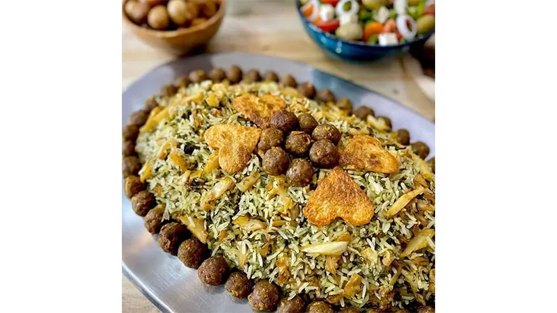 کلم پلو شیرازی