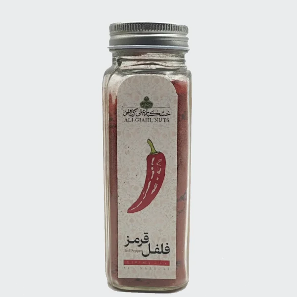 فلفل قرمز شیشه ای copy
