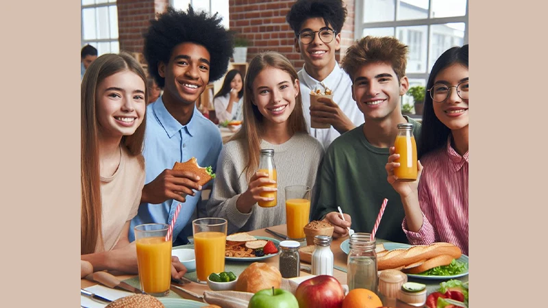 تغذیه دانش آموزان